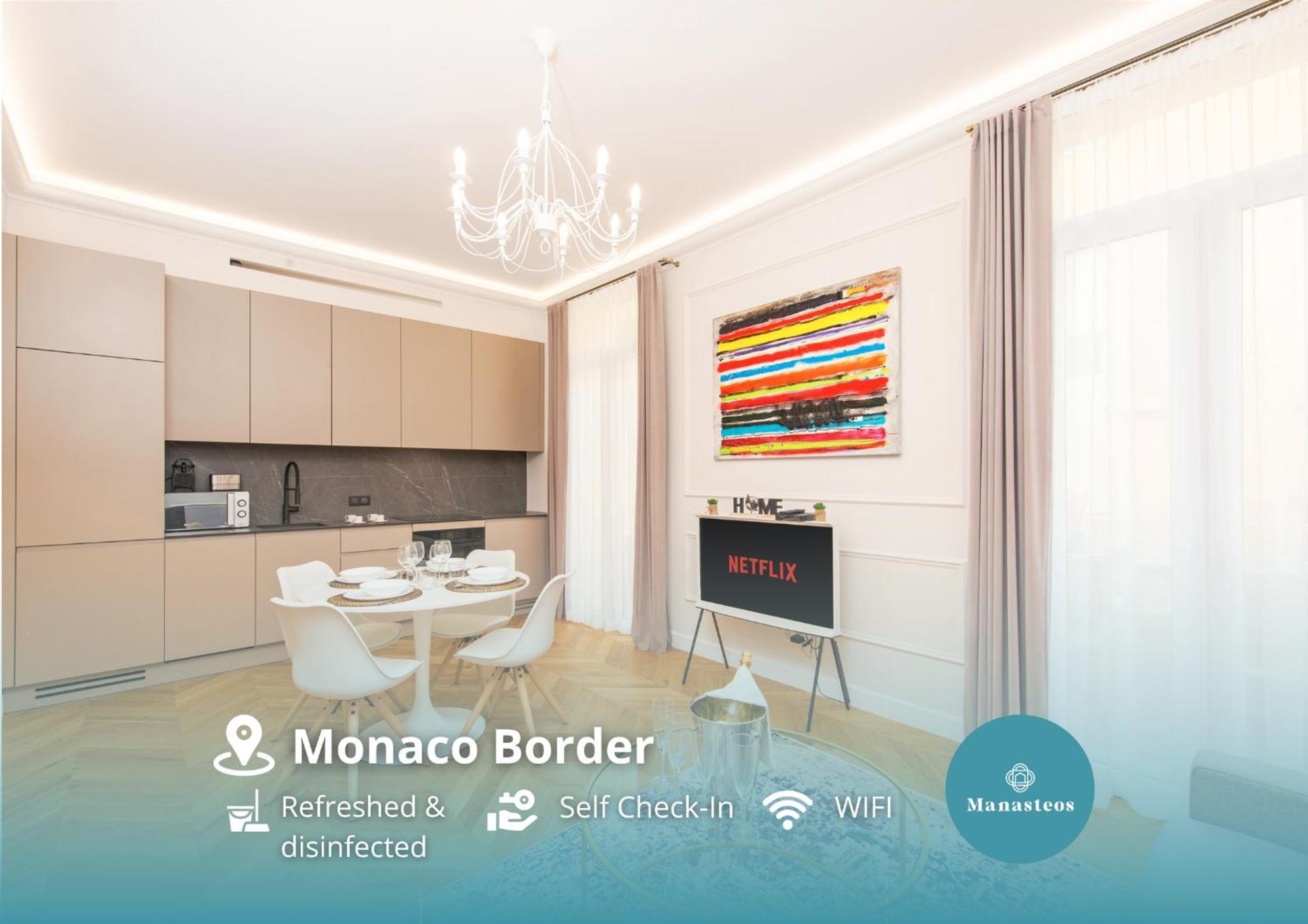 5Mn Monaco - Luxueux Appartement - Bt Босолей Экстерьер фото